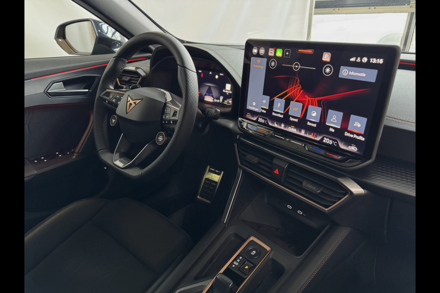 CUPRA Formentor ✅NW MODEL✅ 1.5 eTSI 150 MHEV CAMERA STOEL/STUUR ELEK.KLEP VERW. LED LEER CARPLAY ZWARTE.HEMEL 08/2024