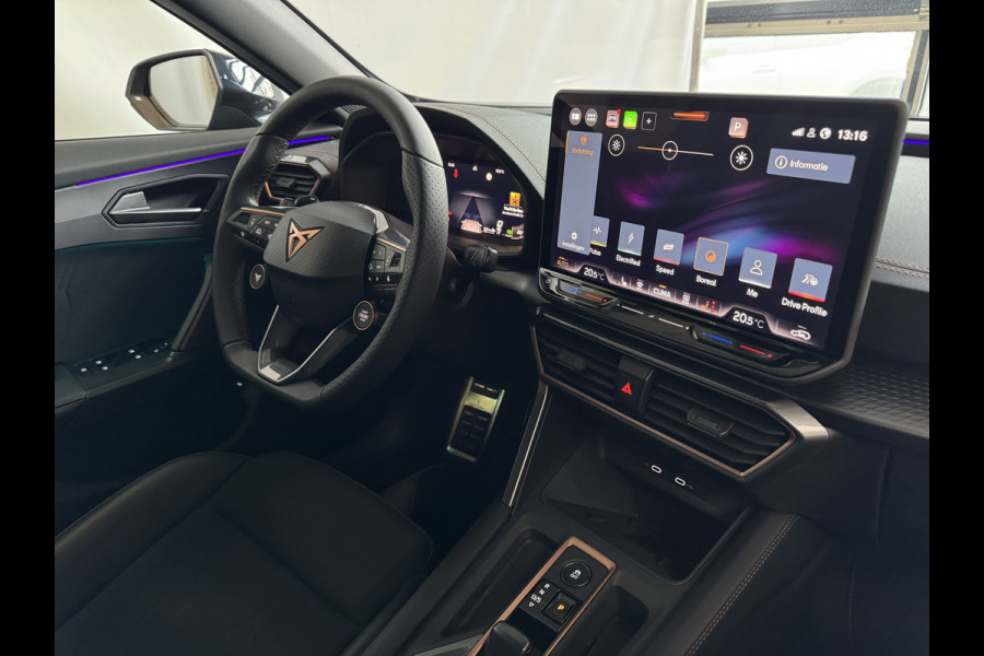 CUPRA Formentor ✅NW MODEL✅ 1.5 eTSI 150 MHEV CAMERA STOEL/STUUR ELEK.KLEP VERW. LED LEER CARPLAY ZWARTE.HEMEL 08/2024