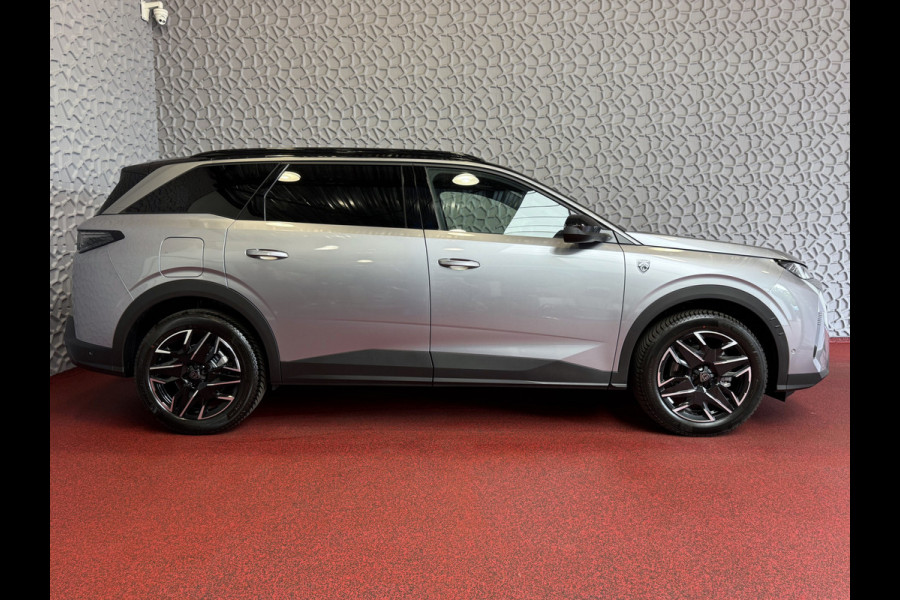 Peugeot 5008 1.2 HYBRID 145 GT GLAZENDAK 7PERS STOEL/STUUR VERW. ELEK.KLEP LED 7P 7 Persoons