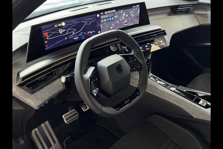 Peugeot 5008 1.2 HYBRID 145 GT GLAZENDAK 7PERS STOEL/STUUR VERW. ELEK.KLEP LED 7P 7 Persoons