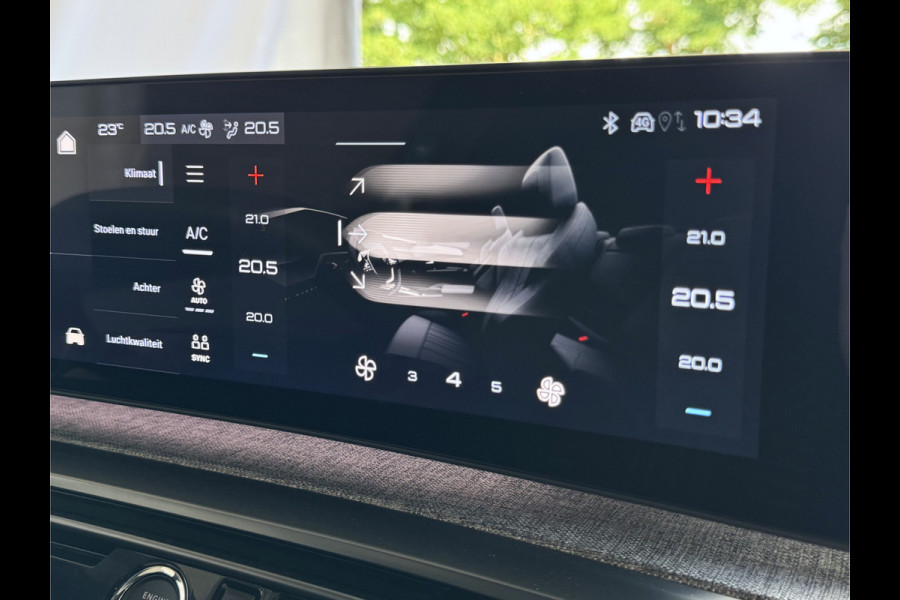 Peugeot 5008 1.2 HYBRID 145 GT GLAZENDAK 7PERS STOEL/STUUR VERW. ELEK.KLEP LED 7P 7 Persoons