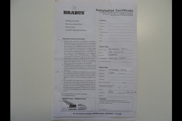 Mercedes-Benz C-Klasse 300 Premium Plus Pack * BRABUS * BURMESTER !!