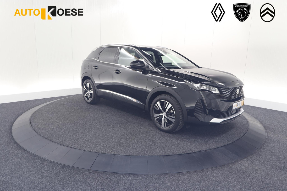 Peugeot 3008 1.2 Hybrid 136 GT | 360 Camera | Adaptieve Cruise Control | Elektrische Kofferklep | Stoelverwarming