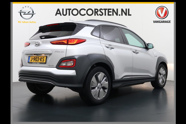Hyundai Kona EV 64kWh SOH-100% Warmtepomp Adaptive-Cruise Head-Up Display 1/2 Leer Krell®-Hifi Apple Carplay Android Adap.Cruise Camera Navi  Keyless Privacy Glas DAB Led Blind Spot Lane Assist Origineel Nederlandse Auto