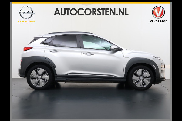 Hyundai Kona EV 64kWh SOH-100% Warmtepomp Adaptive-Cruise Head-Up Display 1/2 Leer Krell®-Hifi Apple Carplay Android Adap.Cruise Camera Navi  Keyless Privacy Glas DAB Led Blind Spot Lane Assist Origineel Nederlandse Auto