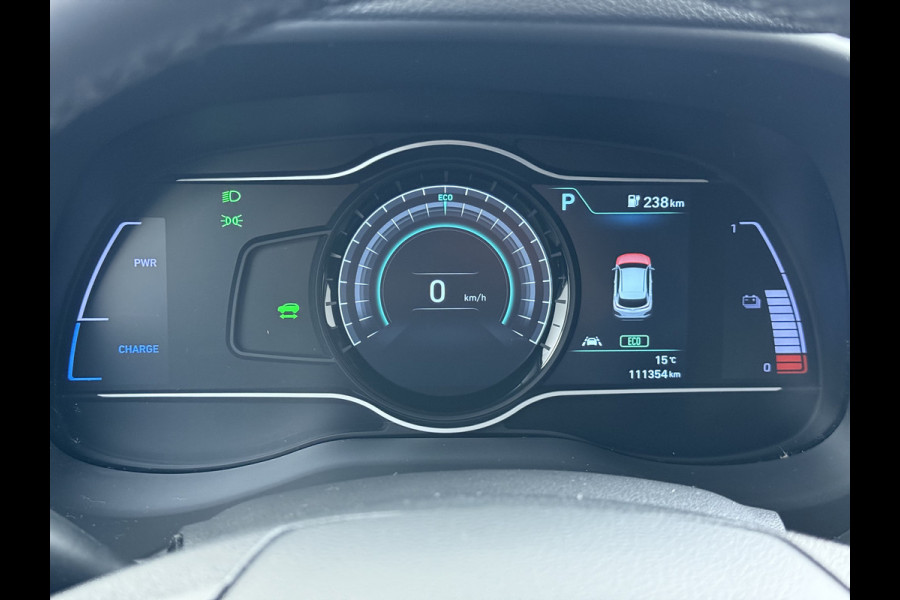 Hyundai Kona EV 64kWh SOH-100% Warmtepomp Adaptive-Cruise Head-Up Display 1/2 Leer Krell®-Hifi Apple Carplay Android Adap.Cruise Camera Navi  Keyless Privacy Glas DAB Led Blind Spot Lane Assist Origineel Nederlandse Auto