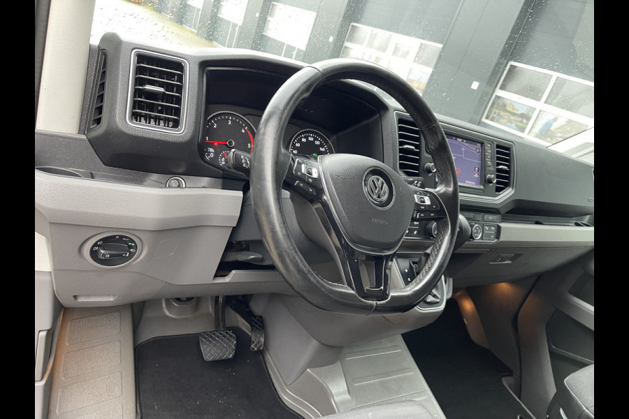 Volkswagen Crafter 35 2.0 TDI 140pk automaat L3H3 ( voorheen L2H2 ) Trendline / vaste prijs rijklaar € 16.950 ex btw / lease vanaf € 285 / grijs metallic / airco / cruise / pdc rondom / trekhaak / imperial