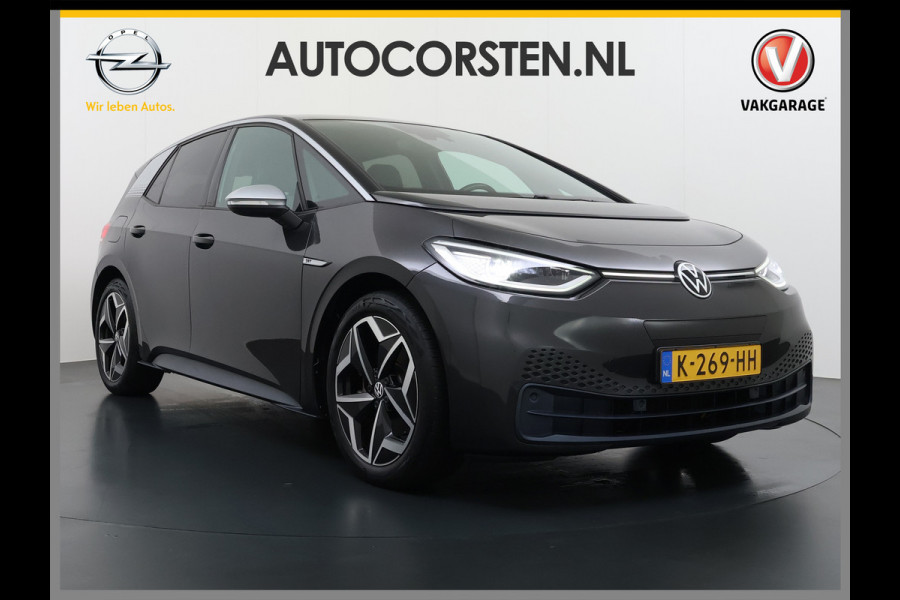 Volkswagen ID.3 First Plus 58kWh Navi-Pro Adap.Cruise Camera Lmv 19" Ecc Apple Carplay Android Auto SOH 92% Stoel+Stuurverwarming Matrix led Privacy Glas Keyless Rijstrooksensor Origineel Nederlandse Auto