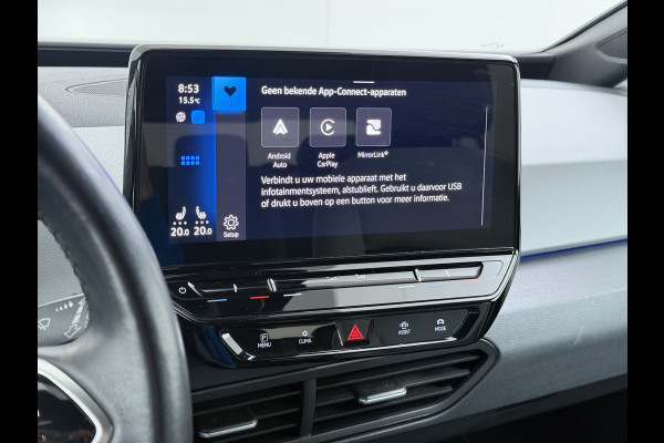 Volkswagen ID.3 First Plus 58kWh Navi-Pro Adap.Cruise Camera Lmv 19" Ecc Apple Carplay Android Auto SOH 92% Stoel+Stuurverwarming Matrix led Privacy Glas Keyless Rijstrooksensor Origineel Nederlandse Auto