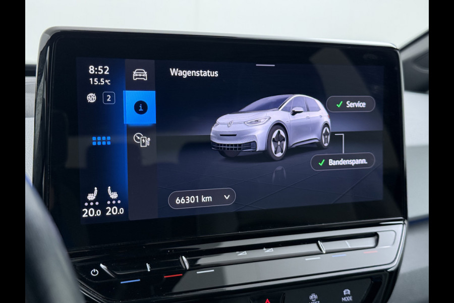 Volkswagen ID.3 First Plus 58kWh Navi-Pro Adap.Cruise Camera Lmv 19" Ecc Apple Carplay Android Auto SOH 92% Stoel+Stuurverwarming Matrix led Privacy Glas Keyless Rijstrooksensor Origineel Nederlandse Auto