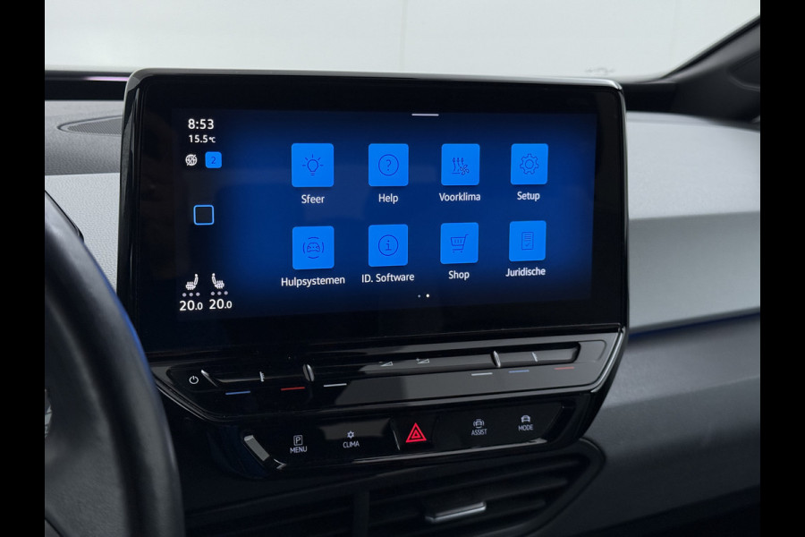 Volkswagen ID.3 First Plus 58kWh Navi-Pro Adap.Cruise Camera Lmv 19" Ecc Apple Carplay Android Auto SOH 92% Stoel+Stuurverwarming Matrix led Privacy Glas Keyless Rijstrooksensor Origineel Nederlandse Auto