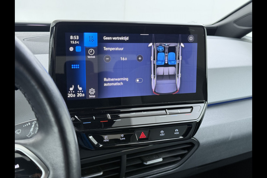 Volkswagen ID.3 First Plus 58kWh Navi-Pro Adap.Cruise Camera Lmv 19" Ecc Apple Carplay Android Auto SOH 92% Stoel+Stuurverwarming Matrix led Privacy Glas Keyless Rijstrooksensor Origineel Nederlandse Auto