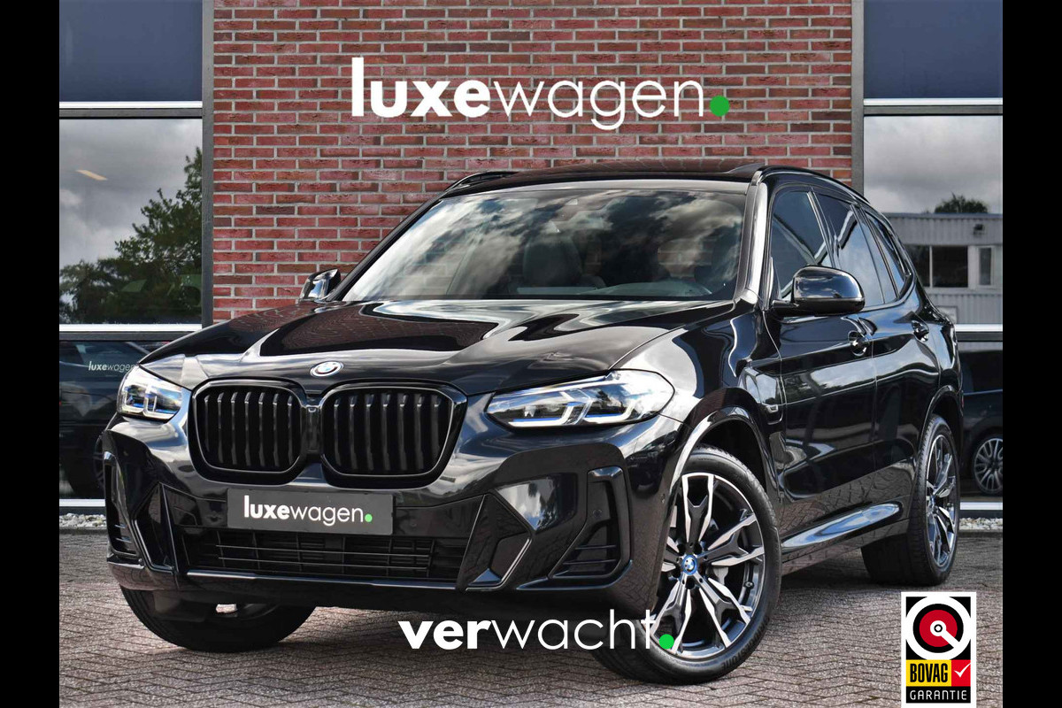 BMW X3 xDrive30e M-Sport Pano H/K El-zetels HUD 360 Adp-demping Gesture