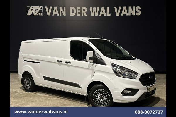 Ford Transit Custom 2.0 TDCI 131pk L2H1 Euro6 Airco | Navigatie | Camera | Apple Carplay | 2800kg trekvermogen LED, Cruisecontrol, Stoelverwarming, Verwarmde Voorruit, Parkeersensoren, Bijrijdersbank