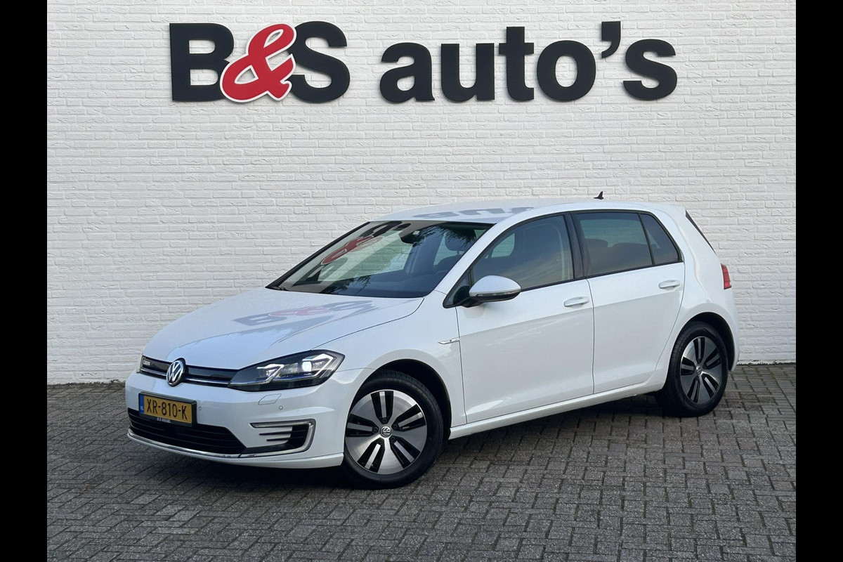 Volkswagen e-Golf E-Golf Full Led Carplay Clima Pdc Adaptive cruise Aut Verlichting Stoelverwarming