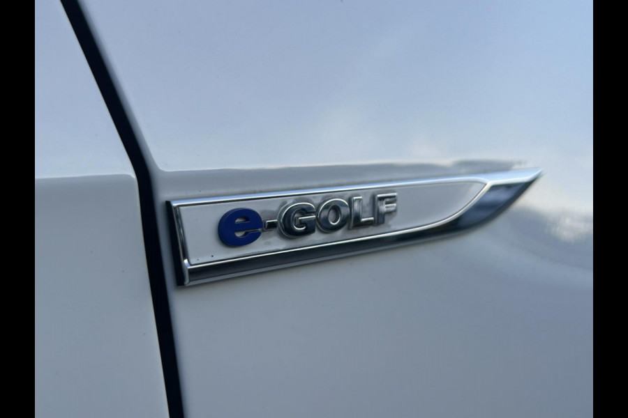 Volkswagen e-Golf E-Golf Full Led Carplay Clima Pdc Adaptive cruise Aut Verlichting Stoelverwarming