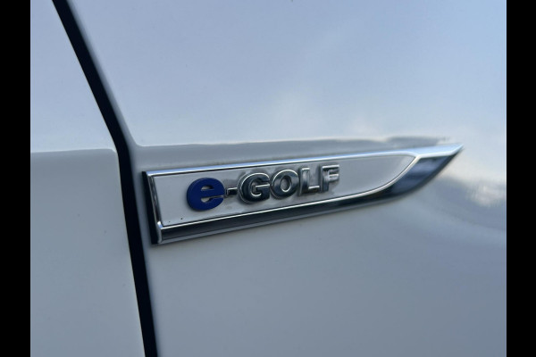 Volkswagen e-Golf E-Golf Full Led Carplay Clima Pdc Adaptive cruise Aut Verlichting Stoelverwarming