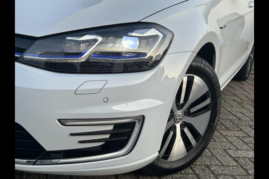 Volkswagen e-Golf E-Golf Full Led Carplay Clima Pdc Adaptive cruise Aut Verlichting Stoelverwarming