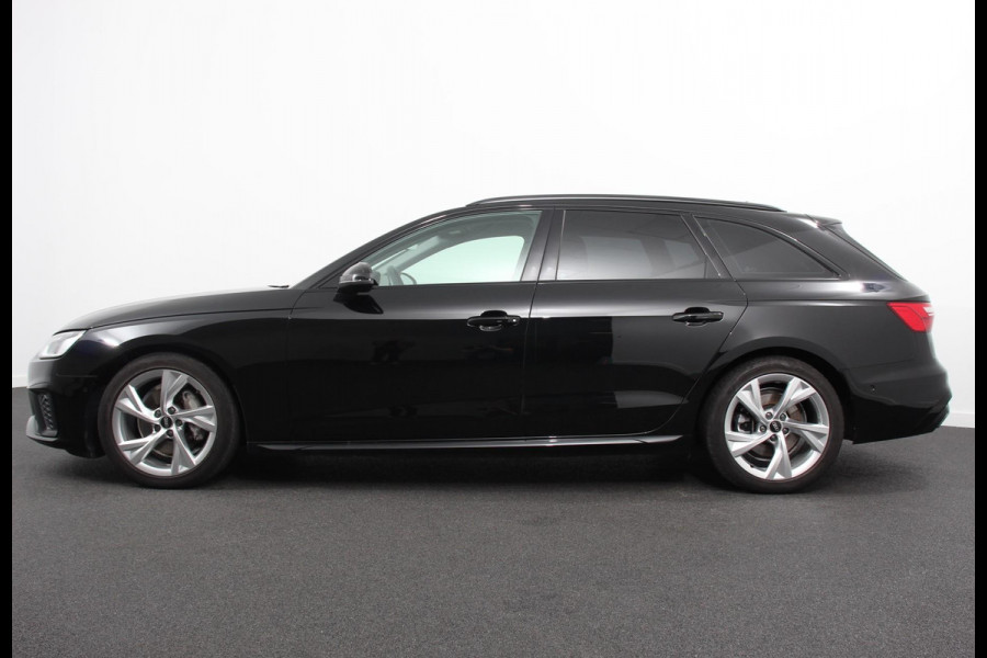 Audi A4 Avant 40 TFSI 204pk S-tronic S-Line Black Edition | Navigatie | Apple Carplay/Android Auto | Adaptive Cruise Control | Parkeersensoren | Camera | Dodehoek Assistent | Elektrische Achterklep | Stoelverwarming | Climate Control |