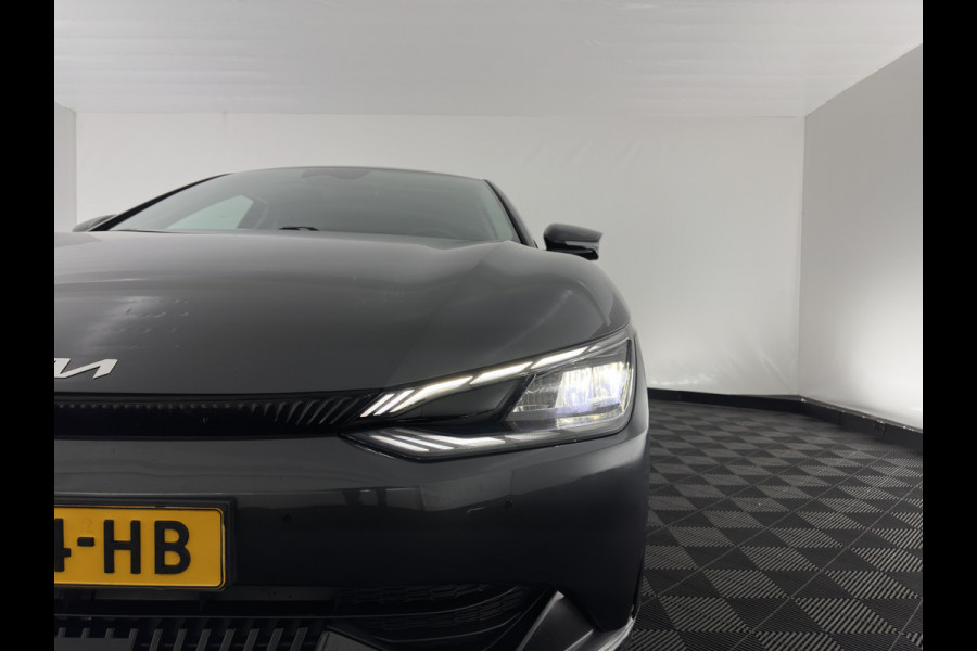 Kia Ev6 Plus 77.4 kWh [ 3-Fase ] (INCL-BTW) Aut. *LEATHER | ADAPTIVE-CRUISE | DIGI-COCKPIT | MERIDIAN-AUDIO | MEMORY-PACK | FULL-LED | KEYLESS | CAMERA | DAB | BLIND-SPOT | NAVI-FULLMAP | PRIVACY-GLASS | AMBIENT-LIGHT | ...