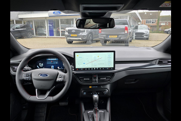 Ford Focus 1.0 EcoBoost Hybrid ST Line Wagon 155pk Automaat | Winter Pack | Agate Black | 12.3 inch personaliseerbare Digital Cockpit | Achteruitrijcamera | Draadloos opladen mobiele telefoon | Ford Keyless Entry