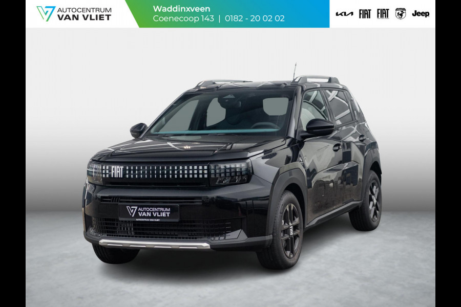 Fiat Grande Panda 1.2 Hybrid Edizione Nero | Automaat | PDC | Airco | Apple Carplay | Cruise | Pack Style |16" All Season banden