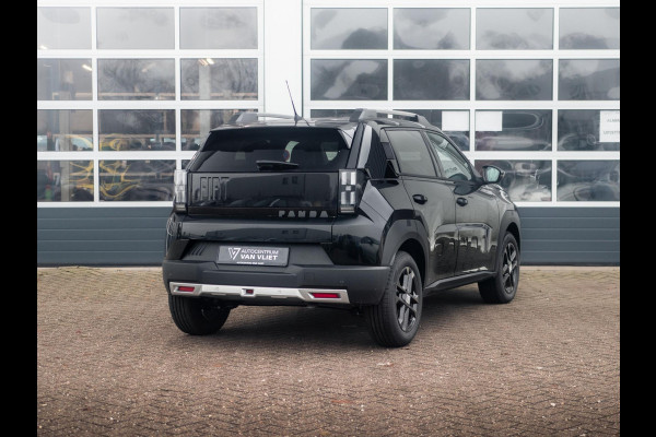 Fiat Grande Panda 1.2 Hybrid Edizione Nero | Automaat | PDC | Airco | Apple Carplay | Cruise | Pack Style |16" All Season banden