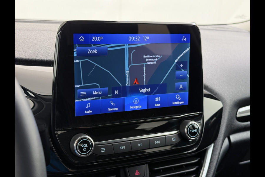 Ford Fiesta T 125PK Hybrid Titanium X Apple Carplay Android Auto Navi Bordherkenning Camera Ecc Cruise Control Pdc Lmv Privacy Glas Led Ford Sync 3 Keyless Bluetooth DAB+ 1e Eigenaar Origineel Nederlandse Auto Nieuwprijs  €26.000,-