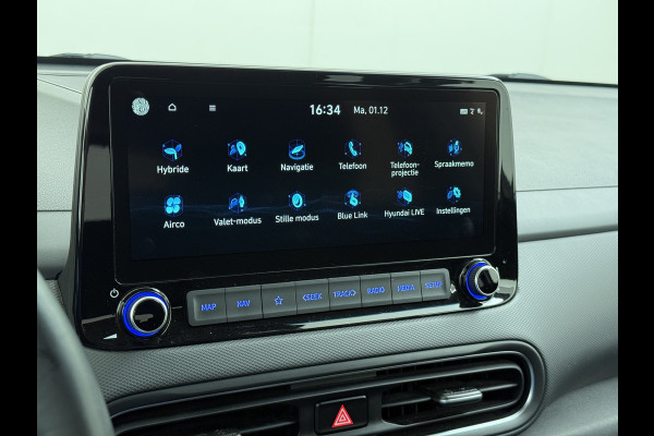 Hyundai Kona 142PK AUT. HEV Hybride Adap.Cruise Navi Ecc Camera Apple Carplay Android Head Up Display Pdc Krell®-Audio Fashion  Lmv Isofix DAB Led Regen-Lichtsensor Lane Assist 1e Eigenaar Origineel Nederlandse Auto