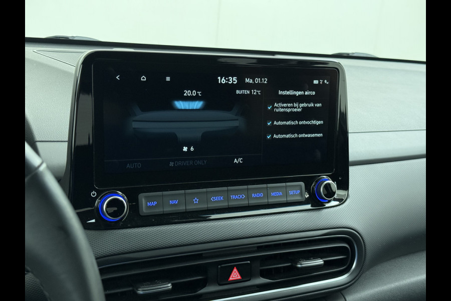 Hyundai Kona 142PK AUT. HEV Hybride Adap.Cruise Navi Ecc Camera Apple Carplay Android Head Up Display Pdc Krell®-Audio Fashion  Lmv Isofix DAB Led Regen-Lichtsensor Lane Assist 1e Eigenaar Origineel Nederlandse Auto