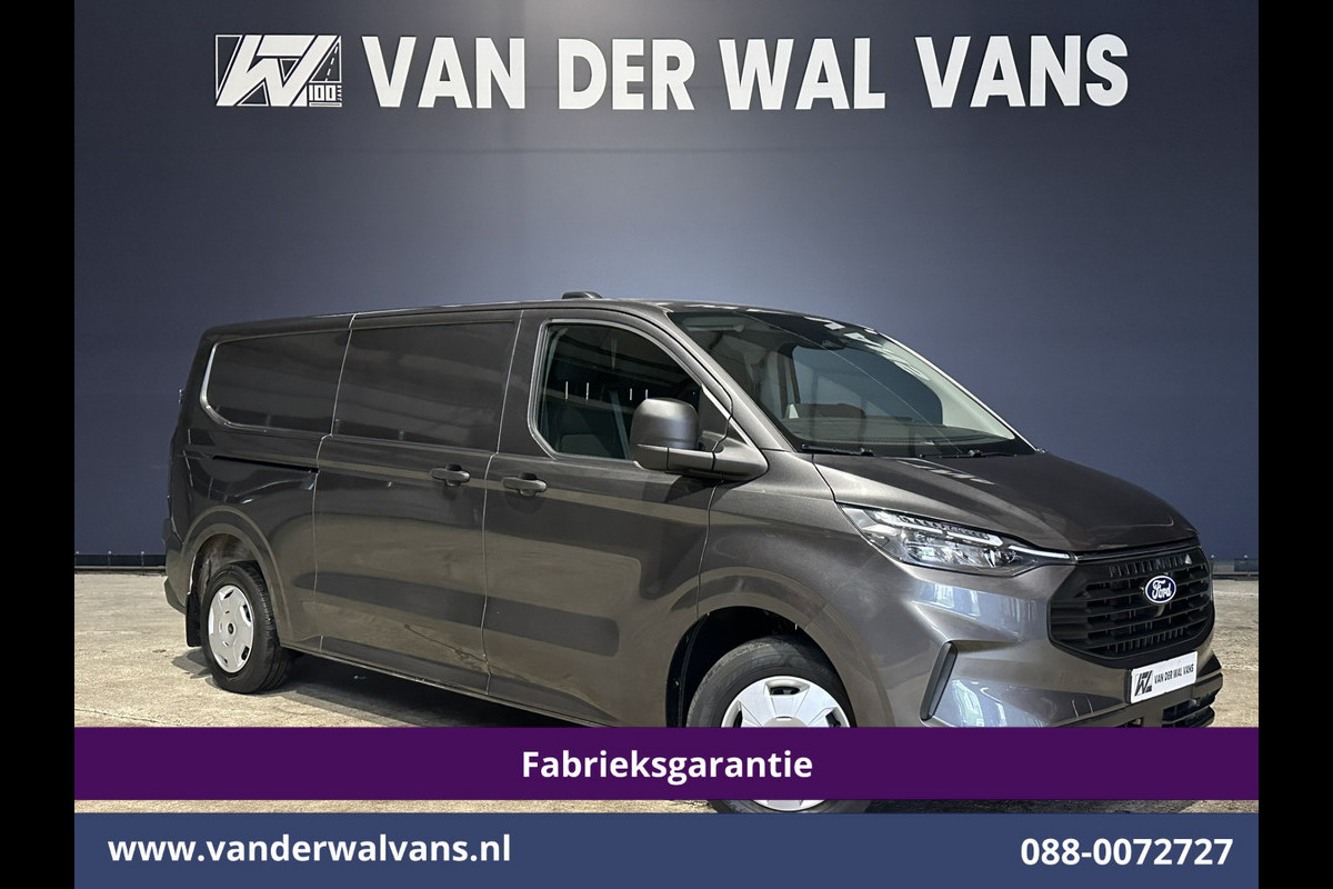 Ford Transit Custom 2.0 TDCI 136pk L2H1 Fabrieksgarantie Euro6 Airco | Camera | LED | Cruisecontrol | Parkeersensoren Verwarmde voorruit, Bijrijdersbank, 2800kg trekvermogen