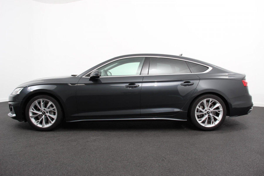 Audi A5 Sportback 40 TFSI Prestige Plus S-Tronic | Navigatie | Apple Carplay/Android Auto | Camera | Climate Control | Virtual Cockpit | Led | Dab | Electrisch bedienbare achterklep | Stoel verwarming