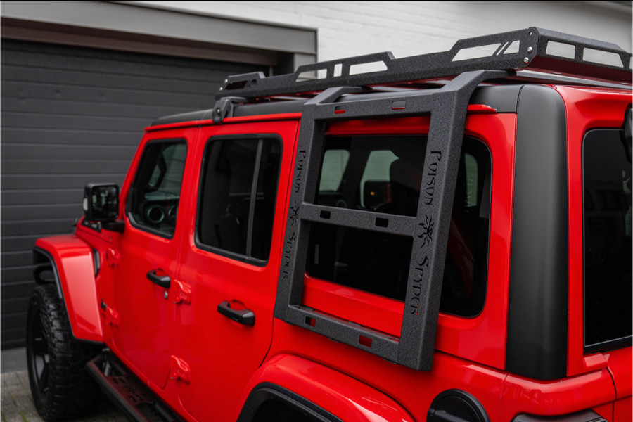 Jeep Wrangler Unlimited 2.0T - Method velgen 20" - Liftkit - Dakrek - stalen V&A bumper