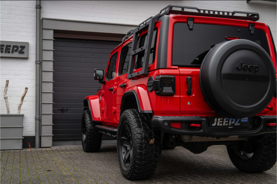 Jeep Wrangler Unlimited 2.0T - Method velgen 20" - Liftkit - Dakrek - stalen V&A bumper