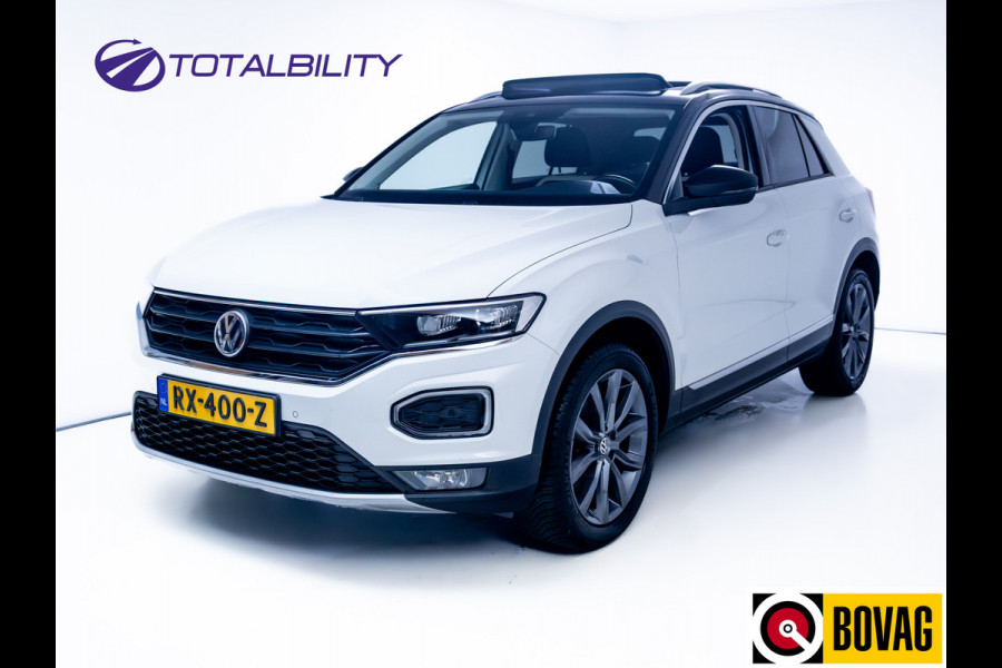 Volkswagen T-Roc 2.0 TSI 4Motion Sport 191 PK | Beats Audio | Panoramadak | Stoelverwarming | Elec. klep | Trekhaak | Navigatie, App. connect, Adaptieve cruise, DAB, All season banden