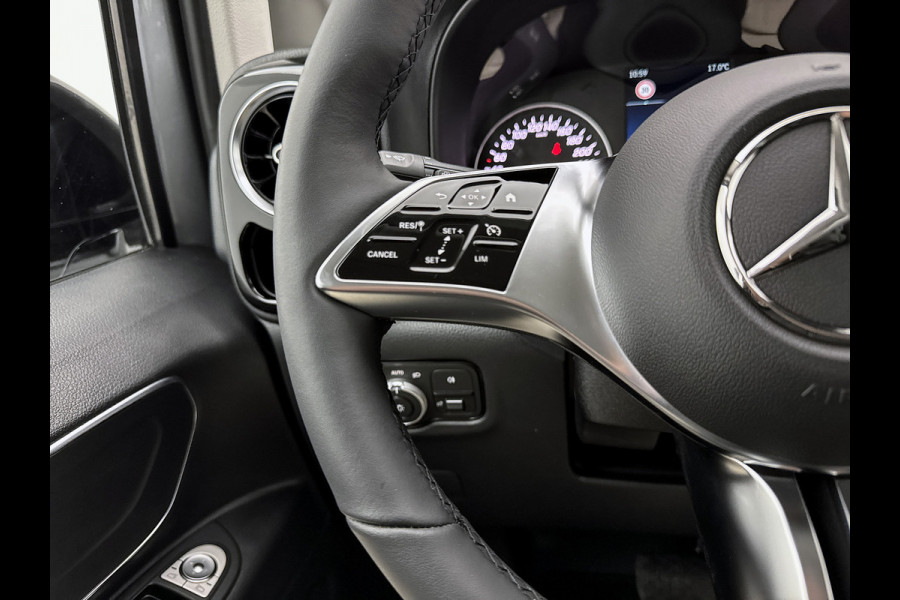 Mercedes-Benz Vito 119 CDI L3 DC *Edition* Leder Dubbele cabine bpm vrij Treeplanken Multibeam LED Trekhaak Achteruitrijcamera Betimmering