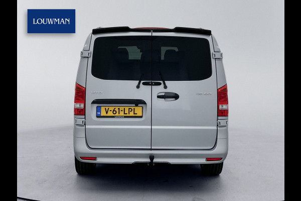 Mercedes-Benz Vito 119 CDI L3 DC *Edition* Leder Dubbele cabine bpm vrij Treeplanken Multibeam LED Trekhaak Achteruitrijcamera Betimmering