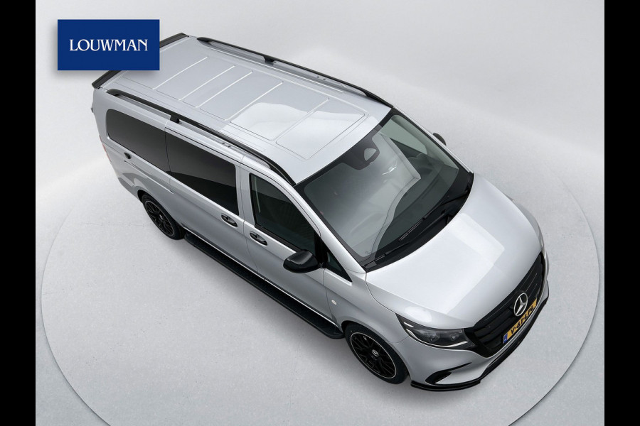 Mercedes-Benz Vito 119 CDI L3 DC *Edition* Leder Dubbele cabine bpm vrij Treeplanken Multibeam LED Trekhaak Achteruitrijcamera Betimmering