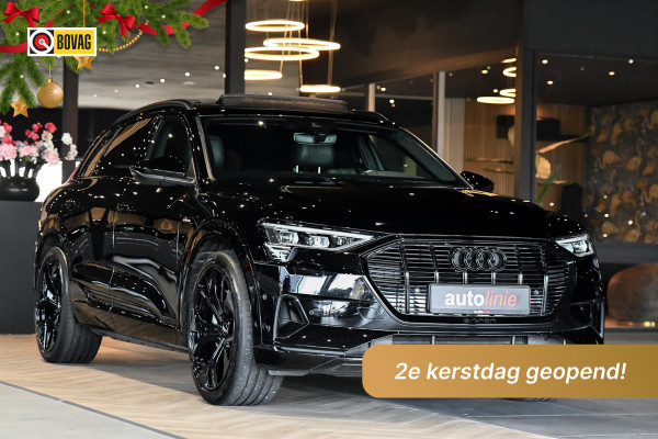 Audi e-tron E-tron 55 quattro S-Line 95 kWh. Pano, Luchtvering, Leder, Camera, Dodeh, CarPlay!