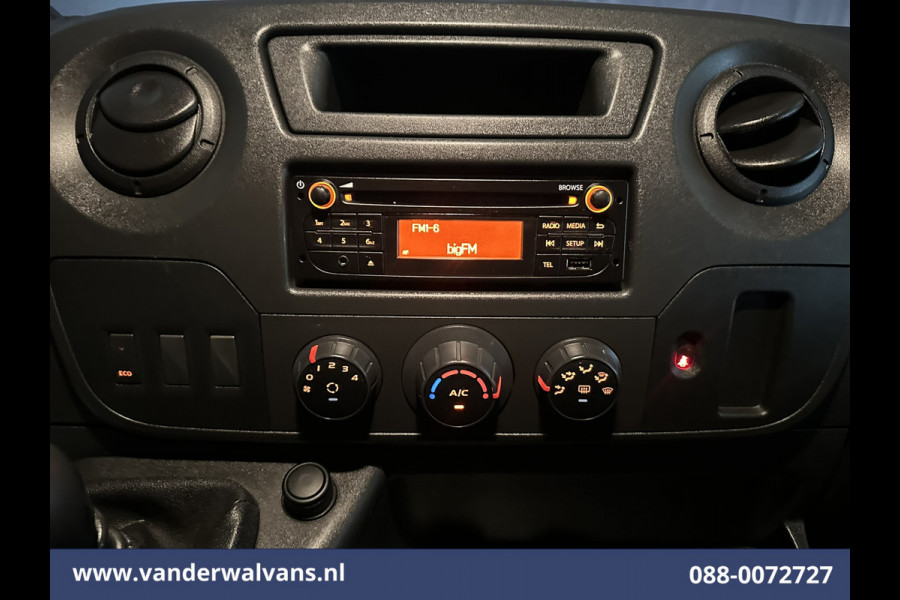 Renault Master 2.3 dCi 131pk Bakwagen Dhollandia Laadklep Euro6 Airco | 935kg laadvermogen Bijrijdersbank