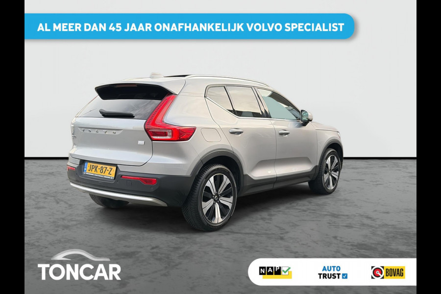 Volvo XC40 1.5 T5 261PK Plug-in hybrid Ultimate Bright SOH 99% | Skyroof | HK Audio | A-Camera | Climate Pack | Pilot- Park Assist