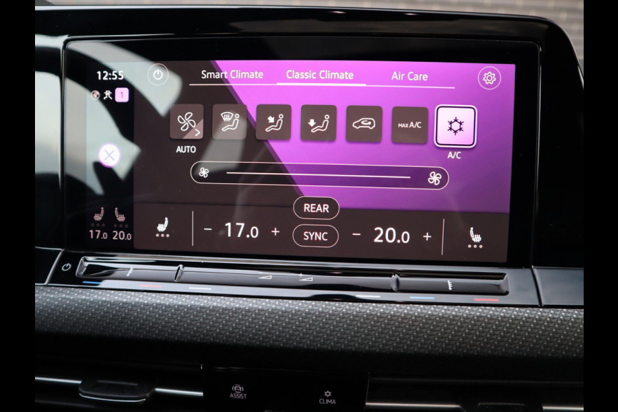 Volkswagen Golf 2.0 TSI R 4Motion / DCC / HarmanKardon / 100% Historie / Panoramadak / LED / 19 Inch / Head-Up Display / Sportstoelen / Stoelverwarming / Stuurwiel Verwarmd / Dodehoek Detectie