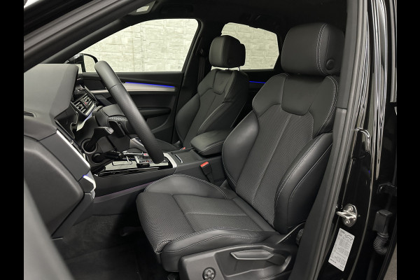 Audi Q5 Sportback 40 TFSI Benzine S-Line | ACC | Sfeerverlichting | Keyless-Entry | Matrix-LED | Virtual-Cockpit | Tour-Pakket | Black-Optic | Camera | Beker-Clima | 3-Zone Clima | Draadloos Laden | Zonwering | 6 mnd. BOVAG Garantie |