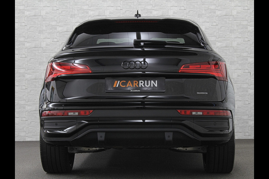 Audi Q5 Sportback 40 TFSI Benzine S-Line | ACC | Sfeerverlichting | Keyless-Entry | Matrix-LED | Virtual-Cockpit | Tour-Pakket | Black-Optic | Camera | Beker-Clima | 3-Zone Clima | Draadloos Laden | Zonwering | 6 mnd. BOVAG Garantie |