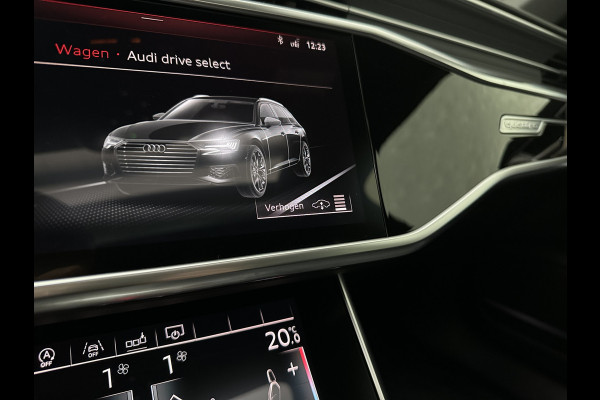 Audi A6 Avant 55 TFSI V6 340PK S-Line | Luchtvering | ACC | B&O | Panorama | 360 Camera | Matrix-LED | Trekhaak | RS-Leder | Standkachel | 4-Zone Clima | 21'' | Stoelverwarming V+A | Carplay | Lane & Side Assist | Virtual-Cockpit | Draadloos Laden.