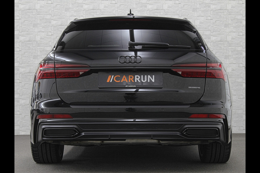 Audi A6 Avant 55 TFSI V6 340PK S-Line | Luchtvering | ACC | B&O | Panorama | 360 Camera | Matrix-LED | Trekhaak | RS-Leder | Standkachel | 4-Zone Clima | 21'' | Stoelverwarming V+A | Carplay | Lane & Side Assist | Virtual-Cockpit | Draadloos Laden.