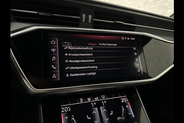 Audi A6 Avant 55 TFSI V6 340PK S-Line | Luchtvering | ACC | B&O | Panorama | 360 Camera | Matrix-LED | Trekhaak | RS-Leder | Standkachel | 4-Zone Clima | 21'' | Stoelverwarming V+A | Carplay | Lane & Side Assist | Virtual-Cockpit | Draadloos Laden.