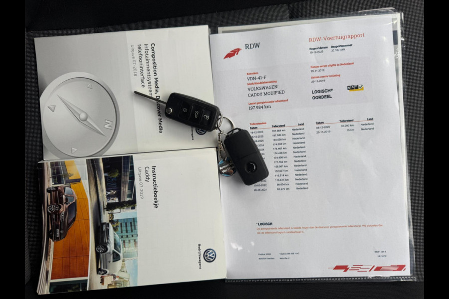 Volkswagen Caddy 2.0 TDI L1H1 BMT Exclusive Edition 150PK / LED / ACC / WINTERPACK / PDC / VLOER / LAT-OM-LAT / RIEM RECENT VERV.