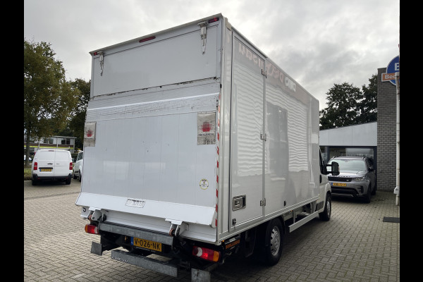 Peugeot Boxer 435 2.0 BlueHDI 164pk Pro bakwagen met Dhollandia laadklep / 440 cm lang / doorladen tot 550 cm mogelijk boven de cabine / euro 6 / airco