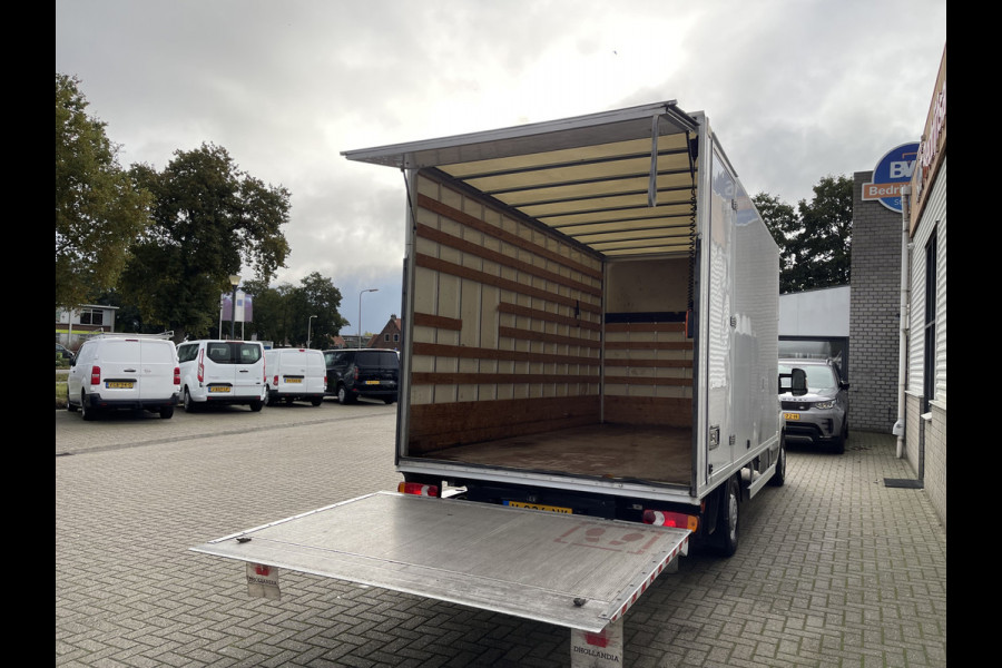 Peugeot Boxer 435 2.0 BlueHDI 164pk Pro bakwagen met Dhollandia laadklep / 440 cm lang / doorladen tot 550 cm mogelijk boven de cabine / euro 6 / airco
